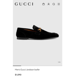 Лоферы Gucci Jordaan