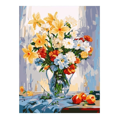 Картина по номерам 20*28,5см "Нежный натюрморт" (Lori)