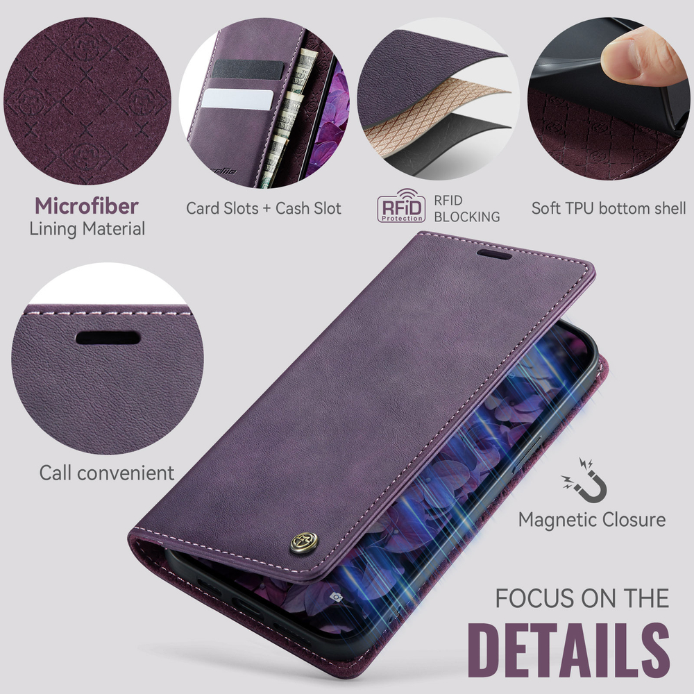 Чехол-книжка CaseMe RFiD iPhone 13 Pro
