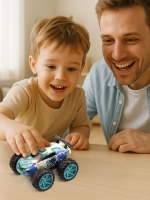 Игровой набор Silverlit EXOST JUMP с Гонщиком, рампой и аксессуарами, 20622
