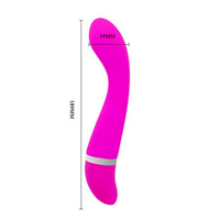 Лиловый вибратор 18,9см Pretty Love Cvelyn BI-014387