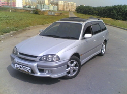 Порог левый Toyota Caldina 1997-2002 (1мм)