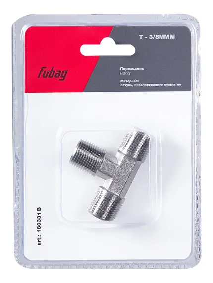 Переходник Fubag T 3/8"MMM в блистере