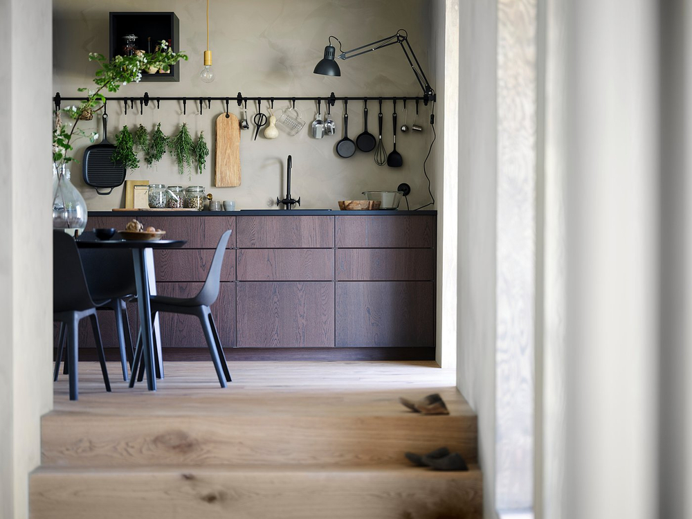 IKEA SINARP  (ИКЕА СИНАРП)  -  Дверь - коричневый 40х40 см