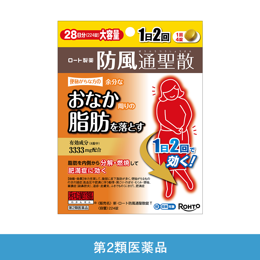 Wakan Seng New Rohto Bofutsushosan T | Растительный комплекс бофуцусёсан | 224 таб. | 28 дней