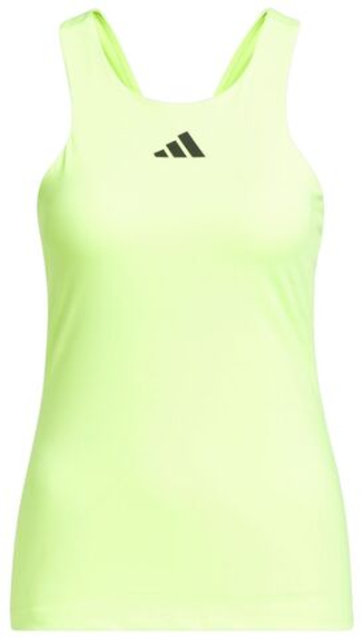 Женский топ теннисный Adidas Y Tank - lucid lemon