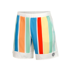 Мужские теннисные шорты BIDI BADU Paris 7in Shorts Men - White, Multicoloured
