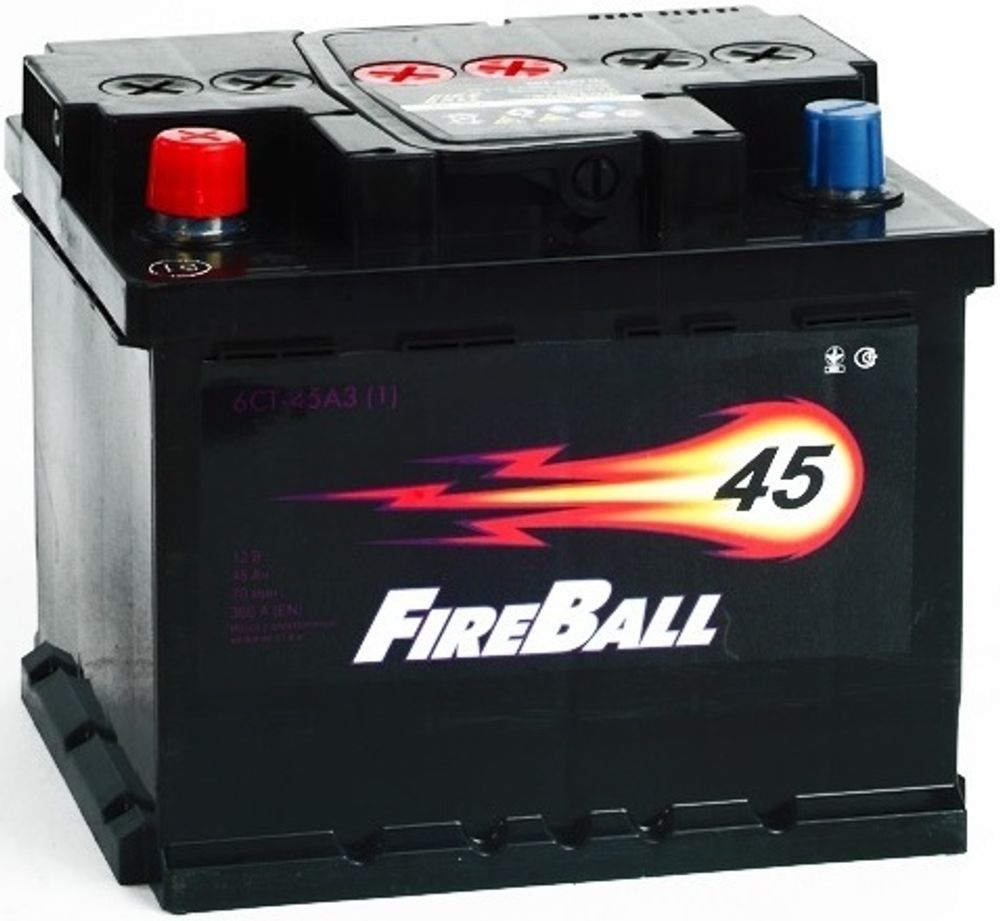 FIRE BALL 6СТ- 45 аккумулятор FIRE BALL 6СТ- 45 аккумулятор
