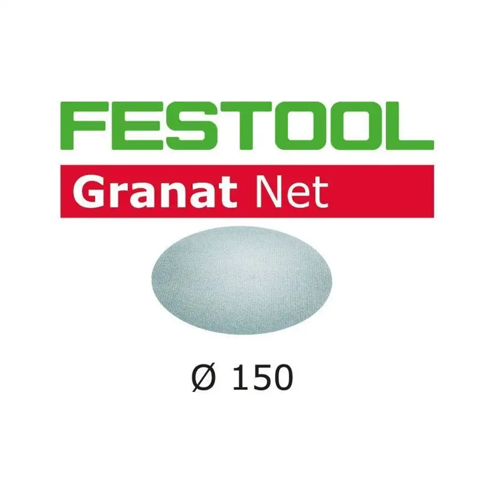 Шлифовальный материал на сетчатой основе Granat Net STF D150 P120 GR NET/50 FESTOOL 203305