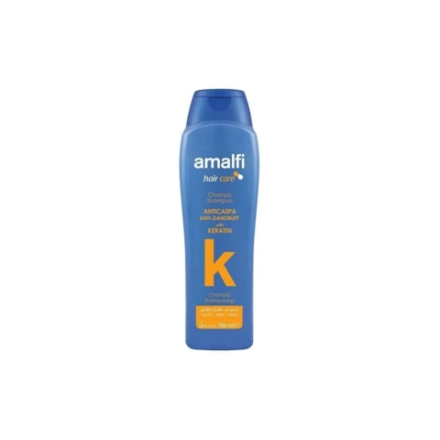 AMALFI шампунь Кератиновый от перхоти "Keratin anti-dandruff", для всех типов волос 750мл