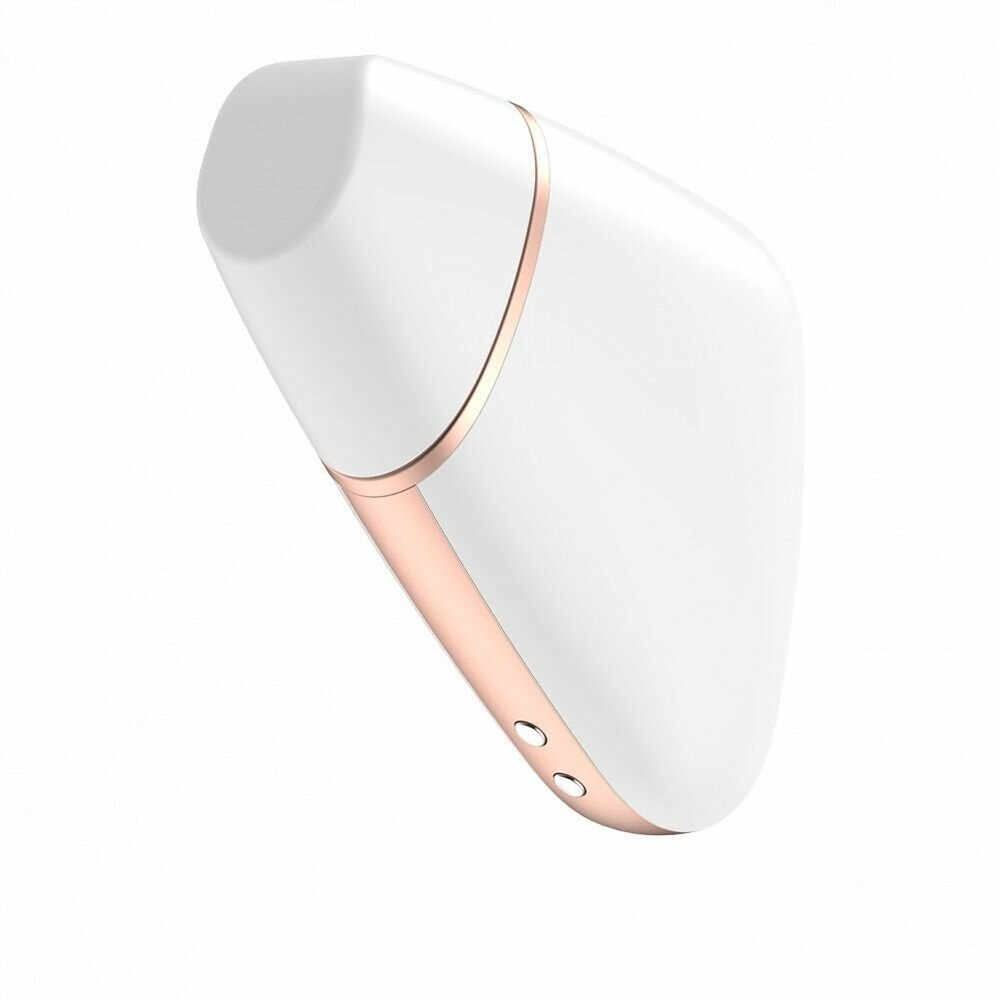 Белый вакуум-волновой вибростимулятор Satisfyer Love Triangle (Цвет: белый)