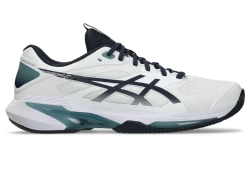 Теннисные кроссовки Asics Solution Speed FF 4 Clay - white/midnight