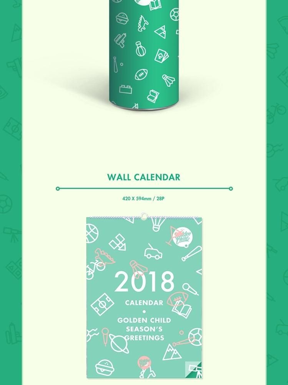 товары Golden Child - 2018 Season's Greetings