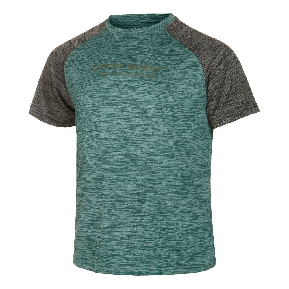 Мужское теннисное поло Drop Shot Artemis T-Shirt Men - Green, Grey