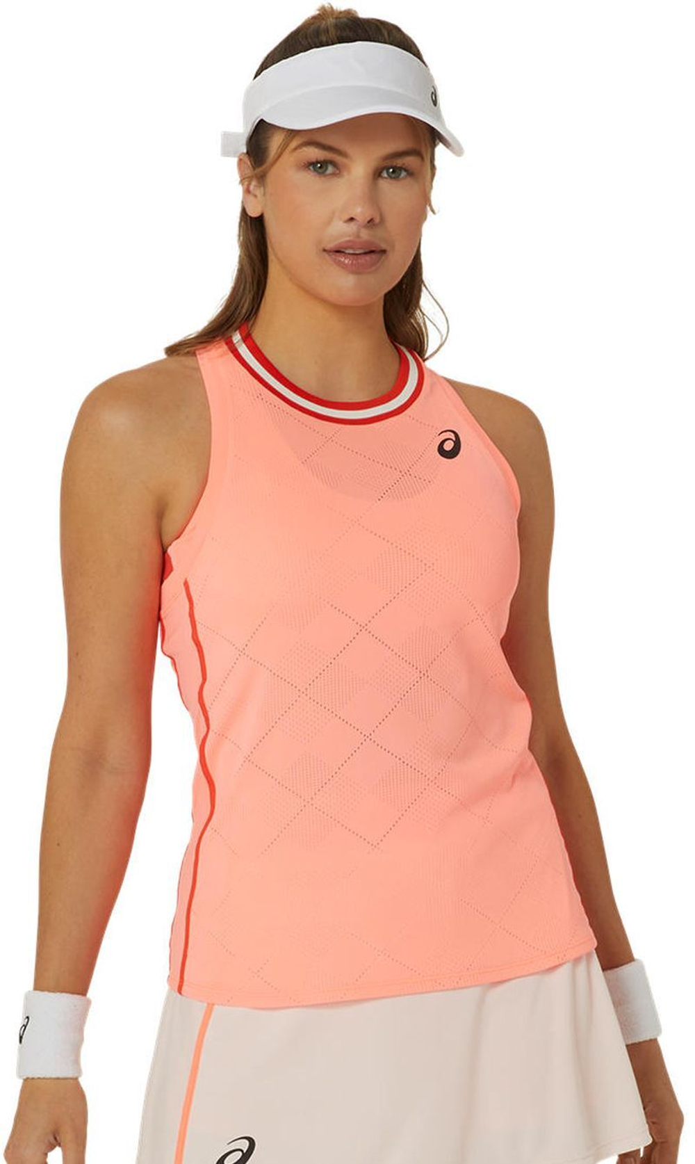 Женский топ теннисный Asics Match Actibreeze Tank - Оранжевый