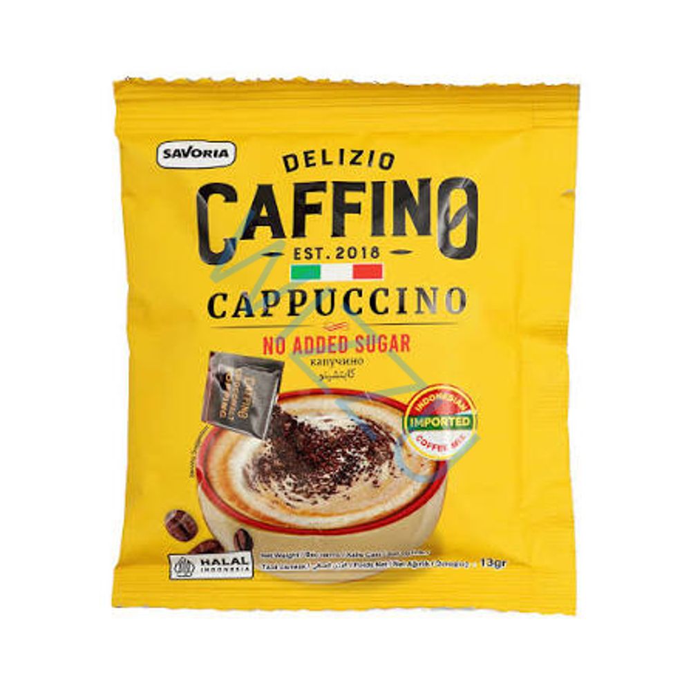 Кофе Caffino каппучино 13гр с шокол. посыпкой