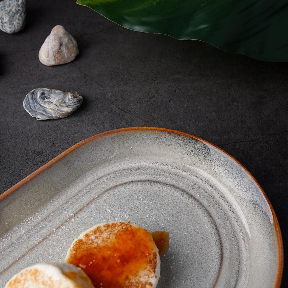 Блюдо овальное 30*16,5 см h3 см Evolution Mont Blanc P.L. Proff Cuisine [3]