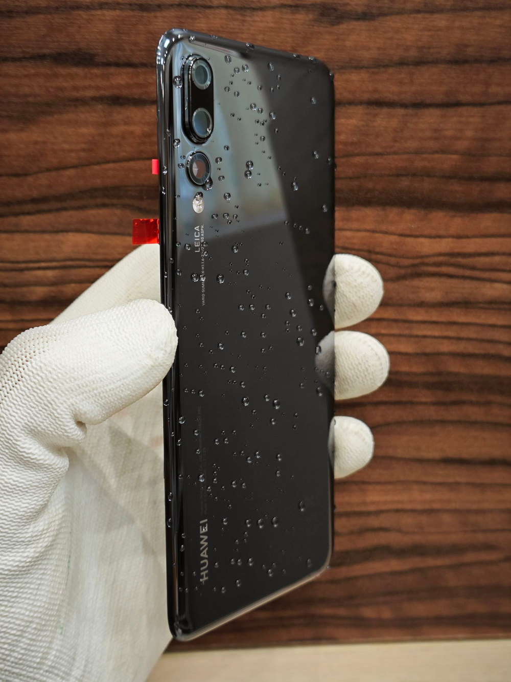 Задняя крышка ORIGINAL для Huawei P20 Pro CLT-L29 - ( заднее стекло ) цвет: Чёрный / Black