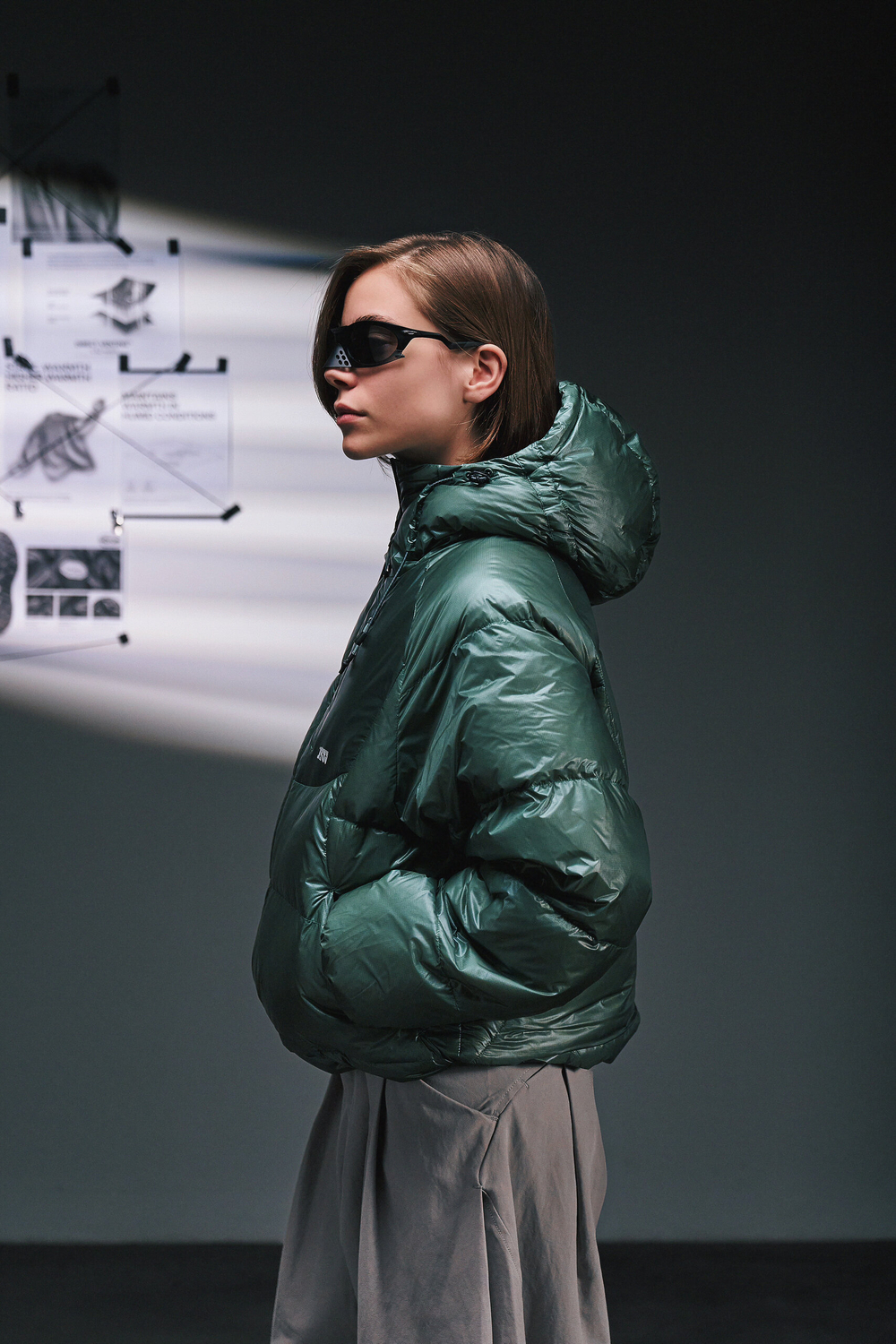 Куртка Nothomme Chasing the Light Down Jacket "Lush Green"