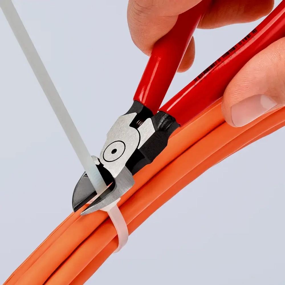 Кусачки боковые для пластмассы 140 мм Knipex 72 01 140