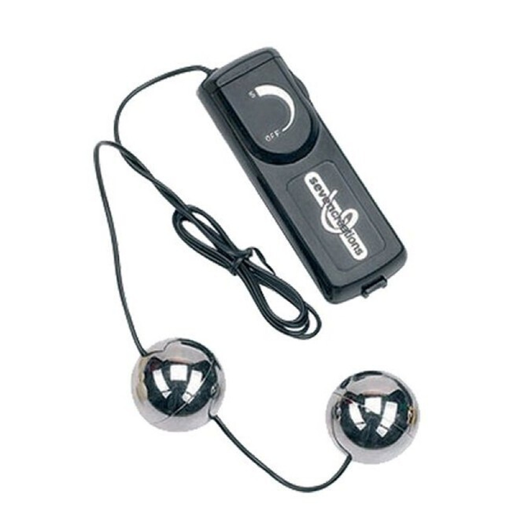 Виброшарики Orgasm Vibrating Balls (серебряный ) (Цвет: серебряный)