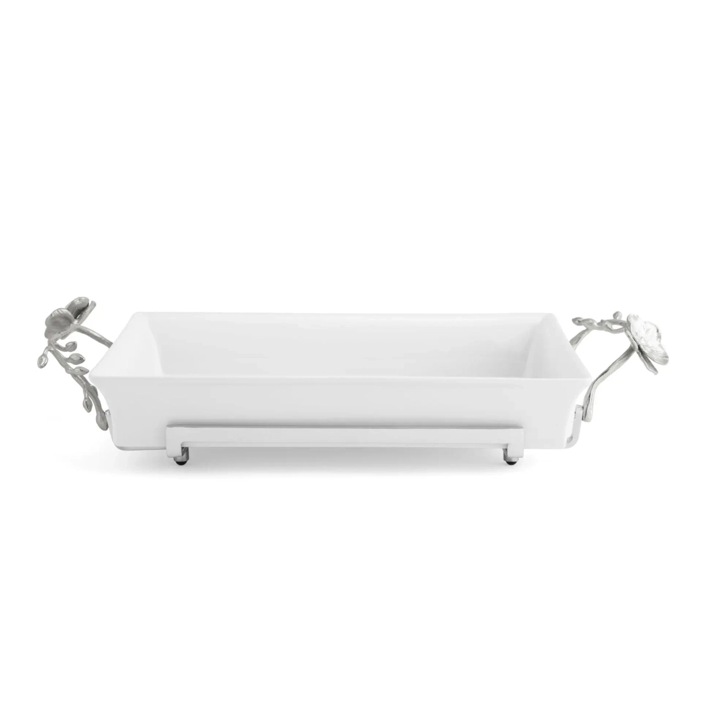 Блюдо для запекания прямоугольное White Orchid (49.5 х 26 см)