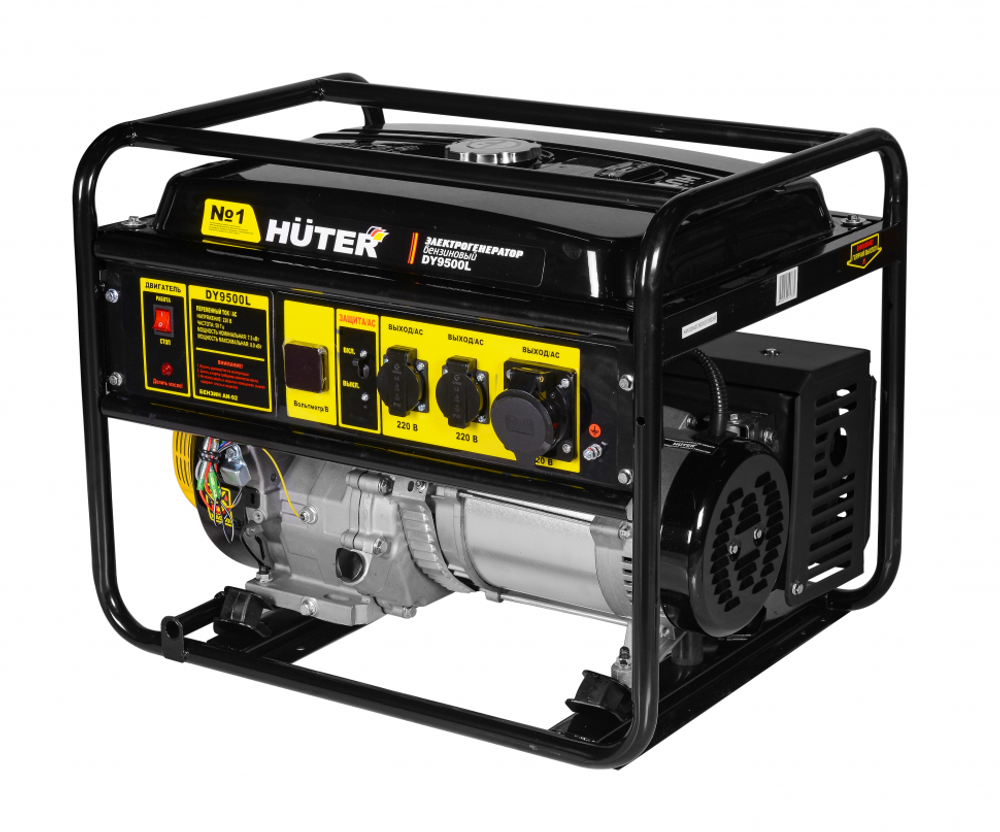 Бензиновый генератор (8 кВт) HUTER DY9500L