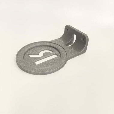 Настенный кронштейн-полка для Яндекс Станции Мини 1, 3D печать, серый