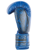Перчатки боксерские ODIN, ПУ, синий, 10 oz