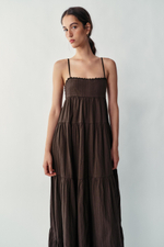ДЛИННОЕ ПЛАТЬЕ ИЗ ПАНЕЛЕЙ — ZARA