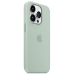 Силиконовый чехол с поддержкой MagSafe Apple Silicone Case для iPhone 14 Pro, Succulent (Агава)