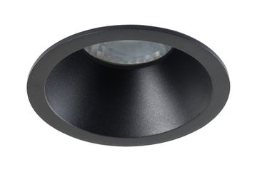 Встраиваемый точечный светильник 1*GU10 CLT 006C1 BL чёрный Crystal Lux