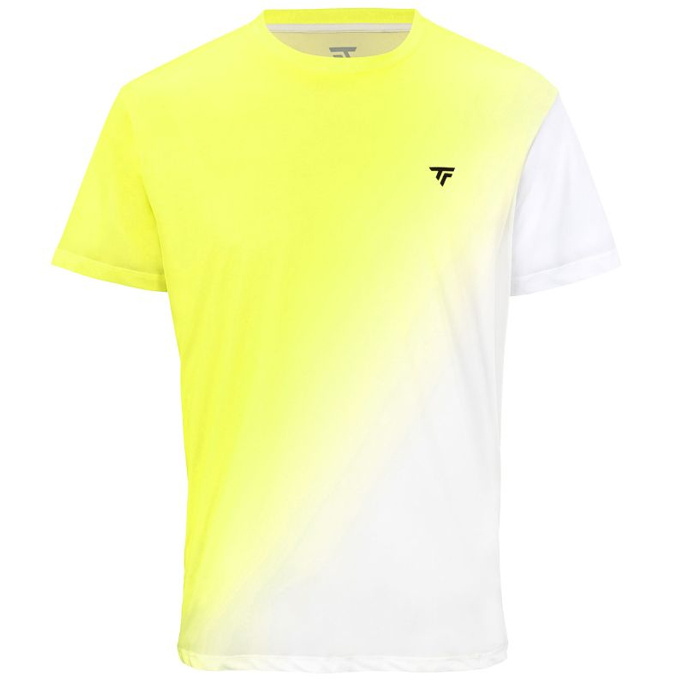 Мужская футболка Tecnifibre X-Loop Fire - white/yellow