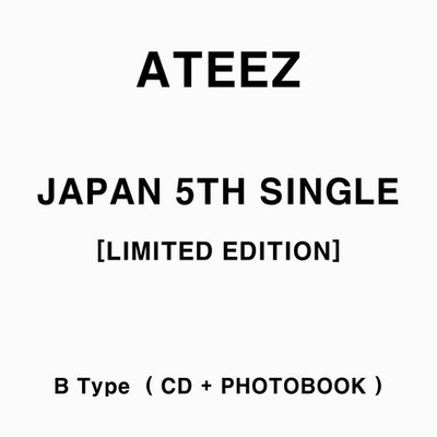 Альбом ATEEZ - TBD JAPAN 5th Single Album LIMITED Edition B Type