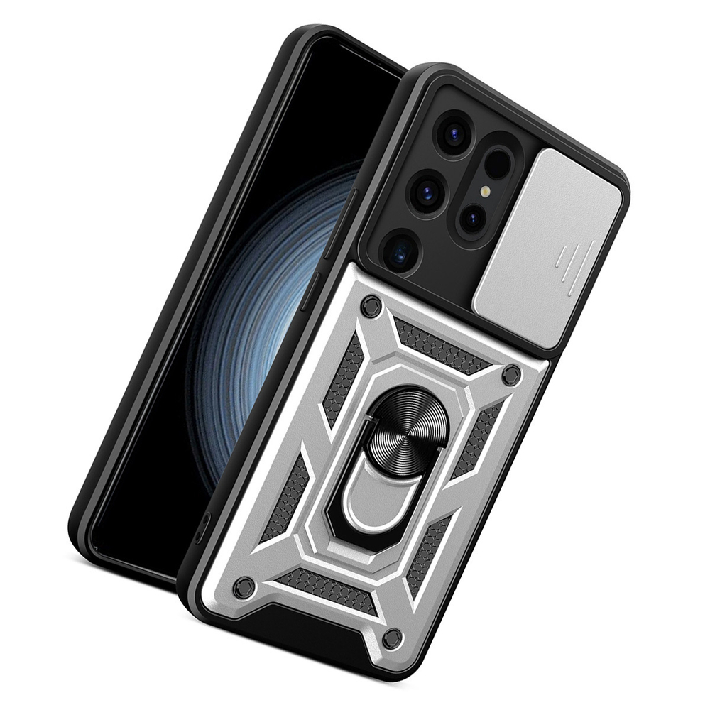 Чехол с кольцом Bumper Case для Samsung Galaxy S24 Ultra