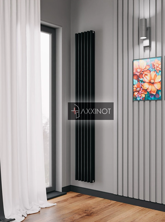 Axxinot Bramer V 1800 - вертикальный алюминиевый радиатор высотой 1830 мм