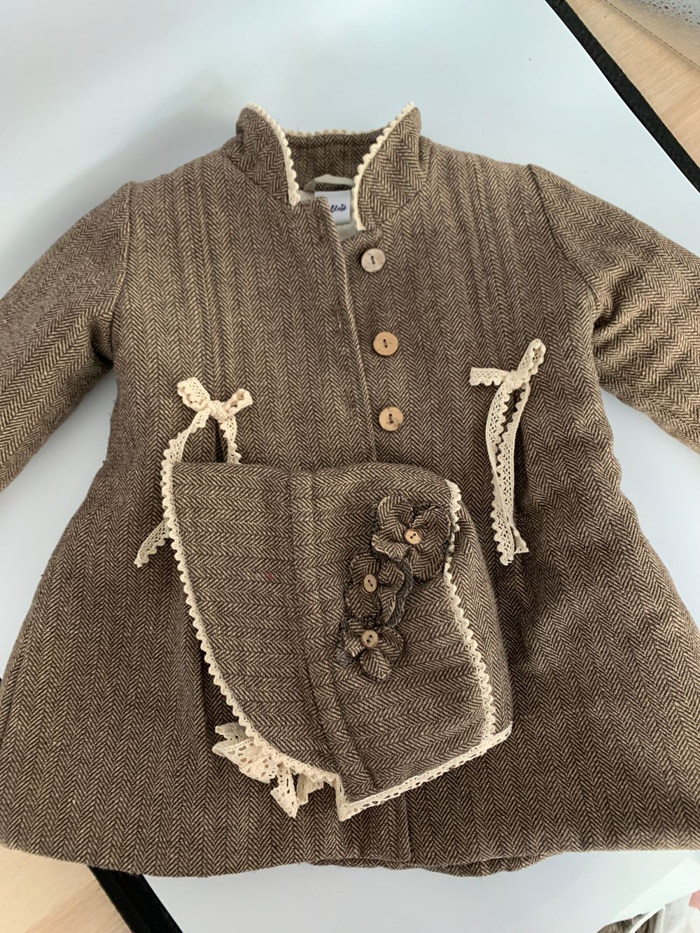 Пальто и шляпа Babyblesk
