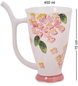 MUG-452/1 Кружка (бюветница) «Цветущий сад»