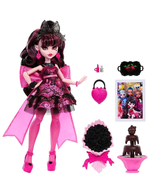 Кукла Монстер Хай Дракулаура Бал Монстров G3 HNF68 | Monster High Monster Ball Draculaura | кукла с аксессуарами | 6+