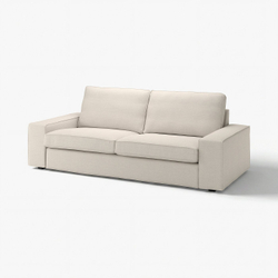 IKEA KIVIK  (ИКЕА КИВИК)  -  Чехол на 3-местный диван - Гуннаред бежевый