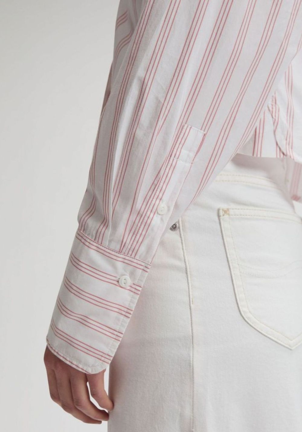 Блузка CUFFED SHIRT 112378893