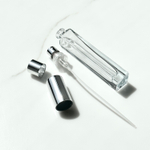 100 КОМПЛЕКТОВ: Флакон POCKET LINE 10 ml FEA 13, колпачок ALUCAP SILVER, спрей FEA 13 самозащелкивающийся SILVER с кольцом