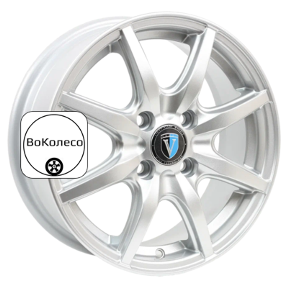 5,5x14/4x100 ET43 D60,1 1415 Silver Venti