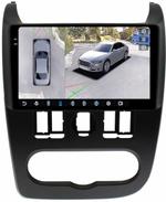 Магнитола для Lada Largus 2012-2021 - FarCar BX9-360-7069 монитор 9.5" 2K QLED на Android 13, Быстрая, CarPlay, 4G SIM-слот, 4 камеры в комплекте