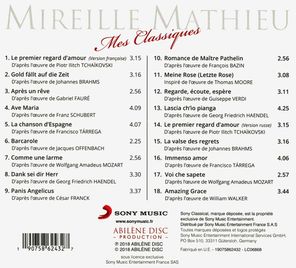 Mireille Mathieu / Mes Classiques (CD)