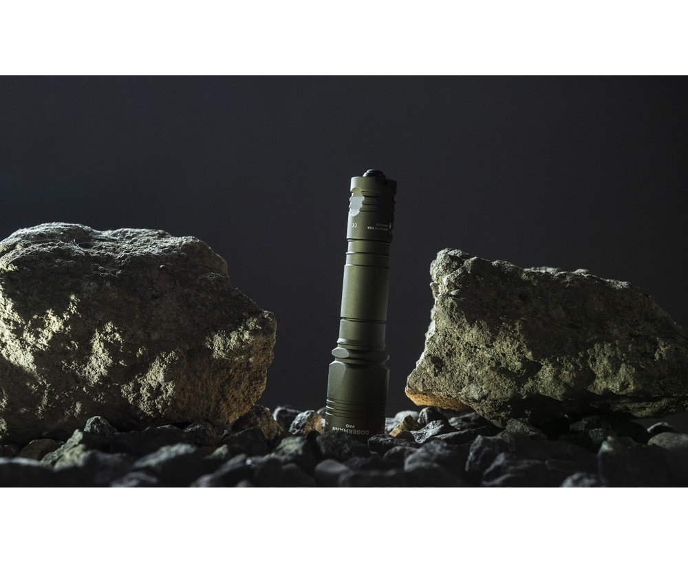 Armytek Dobermann Pro Magnet USB Olive (теплый свет)