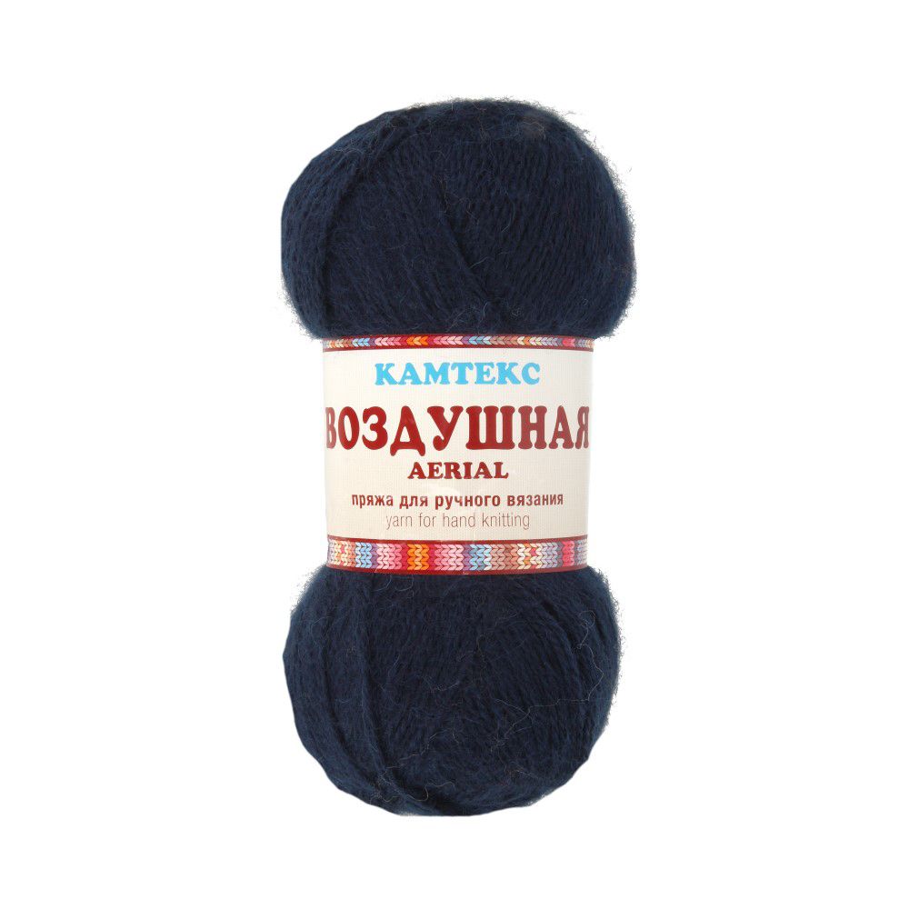 Пряжа Камтекс Воздушная / уп.5 мот. по 100 г, 370 м, цв.173 синий