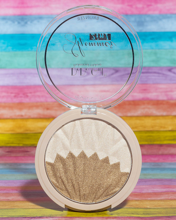 Хайлайтер+бронзер шимер для лица DoDo Girl Shimmer 2in1 Highlighter + Bronzer тон 03