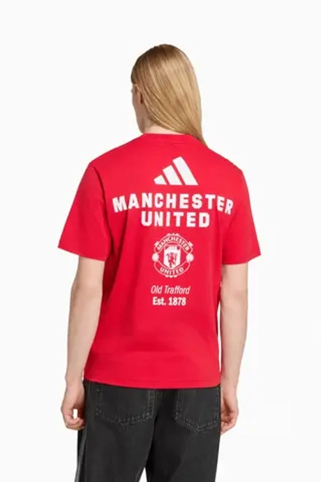 Футболка adidas Manchester United 26/27 Seasonal Graphic - красный