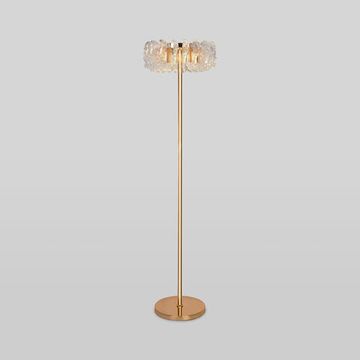 Напольный светодиодный светильник 31W 3000К 80510/1 золото Farfalla Bogate's
